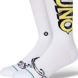 Stance Men Socks Mister Cartoon SZ L (9-12) “ UNO Cartoon” NWT